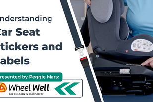 Car Seat Stickers Explained: What the Colours and Labels Mean
